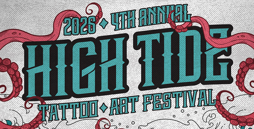 4th Annual High Tide Tattoo Art Festival Graphic