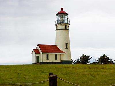 Breathtaking Lighthouse on the Oregon Coast