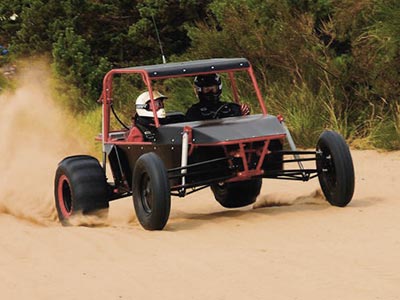 Sand Buggy on the Dunes on Oregon's Adventure Coast